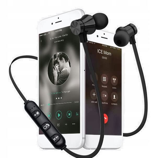 Retoo Écouteurs Bluetooth de Sport, écouteurs de Sport avec câble pour Courir, écouteurs Intra-Auriculaires, stéréo HD et qualité sonore HD, Son stéréo, Casque de Course à Pied, Casque – Image 6