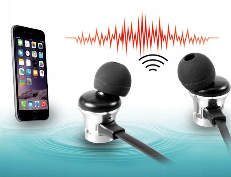 Retoo Écouteurs Bluetooth de Sport, écouteurs de Sport avec câble pour Courir, écouteurs Intra-Auriculaires, stéréo HD et qualité sonore HD, Son stéréo, Casque de Course à Pied, Casque – Image 7