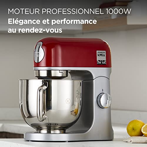Robot pâtissier KENWOOD KMX750RD - Rouge - 1000 W - 5 L – Image 3