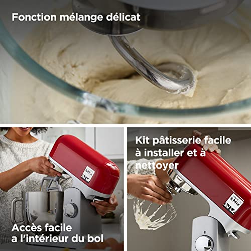 Robot pâtissier KENWOOD KMX750RD - Rouge - 1000 W - 5 L – Image 6