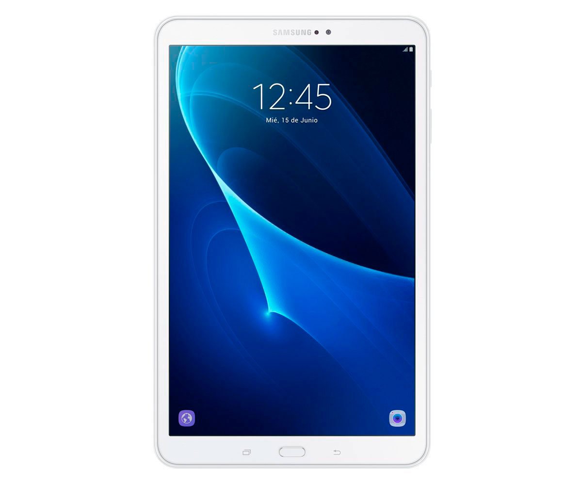 Samsung Galaxy Tab A (2016) 4G Tablette tactile 10,1"(25,65 cm)(16 Go, Android, 1 Prise Jack, Blanc)