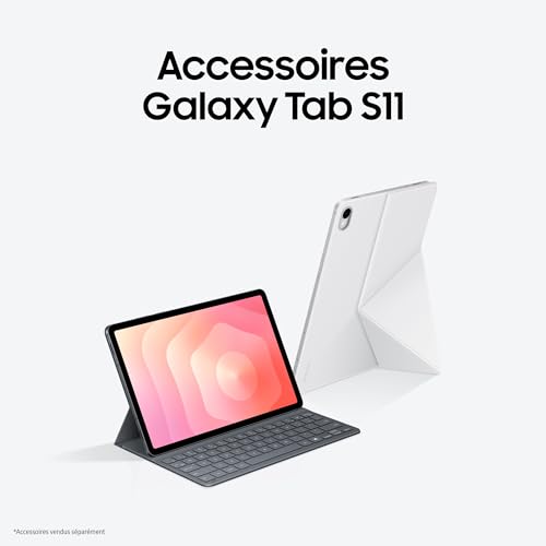 Samsung Galaxy Tab S11 11'' WiFi 128 Go, Tablette Android avec Galaxy AI, Dex, Argent, S Pen et Chargeur Secteur Rapide 25W Inclus, Version FR – Image 8