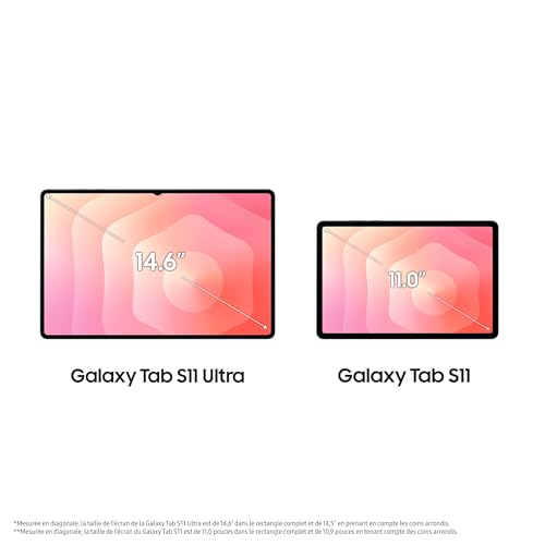 Samsung Galaxy Tab S11 11'' WiFi 128 Go, Tablette Android avec Galaxy AI, Dex, Gris, S Pen et Chargeur Secteur Rapide 25W Inclus, Version FR – Image 6