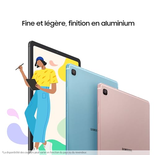 Samsung Galaxy Tab S6 Lite 2024, 10.4'' 64Go, WiFi, Anthracite, avec Chargeur secteur rapide 25W, S Pen Inclus, FR Version – Image 5