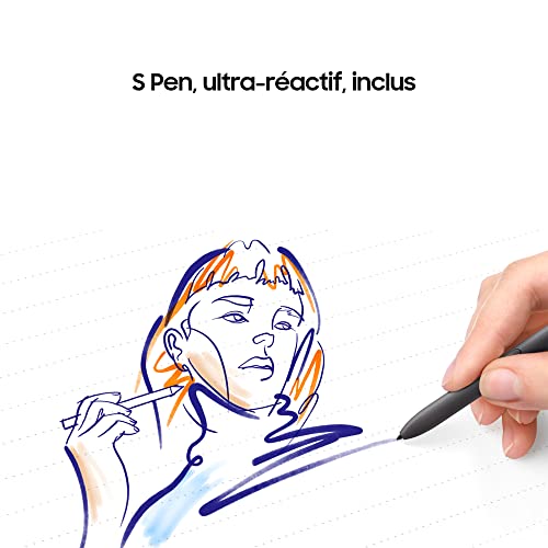 Samsung Galaxy Tab S6 Lite 2024, 10.4'' 64Go, WiFi, Anthracite, avec Chargeur secteur rapide 25W, S Pen Inclus, FR Version – Image 6