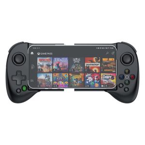 ShanWan Manette Smartphone pour Android/iOS, Manette Telephone avec Fonction de Mappage, Manette de Jeu Mobile Bluetooth pour PS Remote Play Xbox Cloud Steam Link GeForce NOW MFi Arcade Games