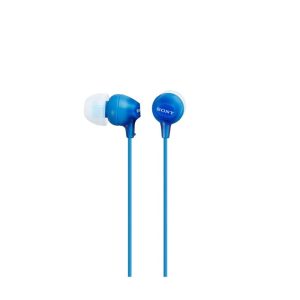 Sony Écouteurs intra-auriculaires d'origine, bleu (sans microphone)