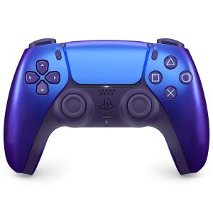Sony, Manette PlayStation 5 officielle DualSense, Sans fil, Batterie rechargeable, Bluetooth, Compatible avec PS5, Couleur : Chroma Indigo