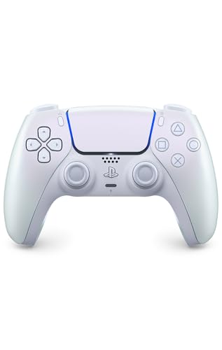 Sony, Manette PlayStation 5 officielle DualSense, Sans fil, Batterie rechargeable, Bluetooth, Compatible avec PS5, Couleur : Chroma Pearl – Image 2