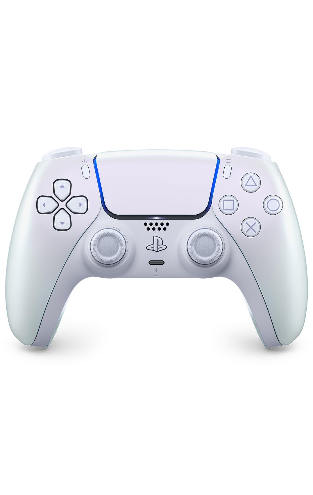 Sony, Manette PlayStation 5 officielle DualSense, Sans fil, Batterie rechargeable, Bluetooth, Compatible avec PS5, Couleur : Chroma Pearl