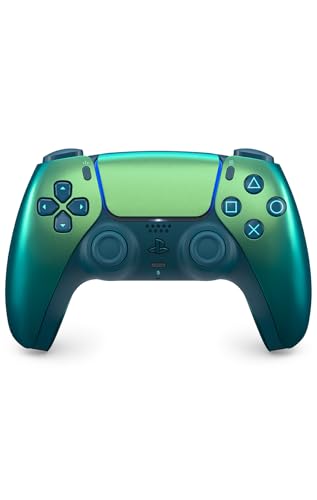 Sony, Manette PlayStation 5 officielle DualSense, Sans fil, Batterie rechargeable, Bluetooth, Compatible avec PS5, Couleur : Chroma Teal – Image 2