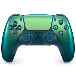 Sony, Manette PlayStation 5 officielle DualSense, Sans fil, Batterie rechargeable, Bluetooth, Compatible avec PS5, Couleur : Chroma Teal
