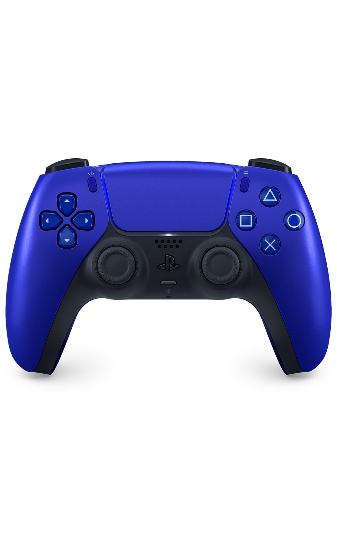 Sony, Manette PlayStation 5 officielle DualSense, Sans fil, Batterie rechargeable, Bluetooth, Compatible avec PS5 et PC, Couleur : Cobalt Blue