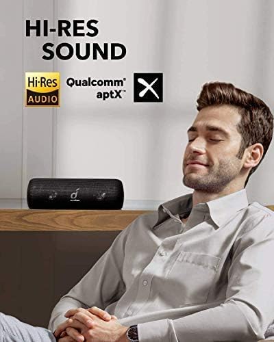 Soundcore Motion+ Enceinte Bluetooth Puissante avec Son Hi-Res 30W, USB-C, 12 Heures d'autonomie, Étanchéité IPX7, App avec EQ modifiable, DSP avancé et Audio Haute fidélité – Image 3