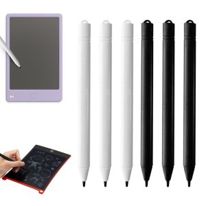 Stylet Tablette, 6 Pcs Stylos pour Tablette D'écriture LCD Stylos pour Planche, Stylo à Dessin LCD Jouet en Vrac, Adaptée Aux Tablettés D'écriture LCD et Tablettés de Dessin Stylo