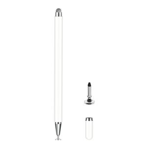 Stylet pour Samsung Galaxy Tab A9+ / A8 / A7 / A7 Lite, Haute sensibilité et précision capacitif pour Tous Les appareils tactiles (Blanc)