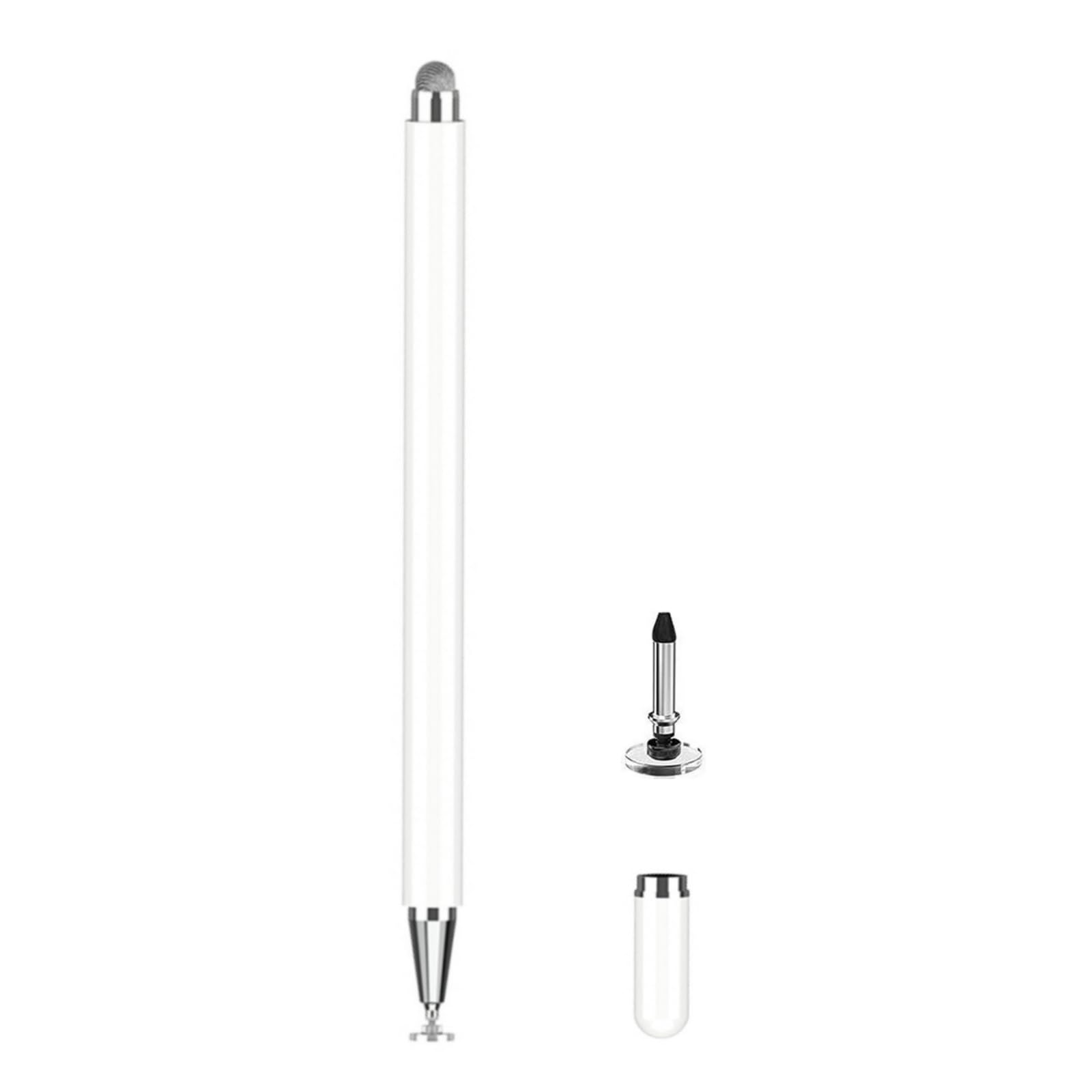 Stylet pour Samsung Galaxy Tab A9+ / A8 / A7 / A7 Lite, Haute sensibilité et précision capacitif pour Tous Les appareils tactiles (Blanc)