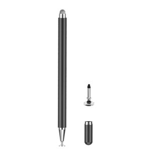 Stylet pour Samsung Galaxy Tab A9+ / A8 / A7 / A7 Lite, Haute sensibilité et précision pour Apple iPad/iPad Pro/Fire HD/Microsoft/Surface/Tous Les appareils tactiles (Noir)