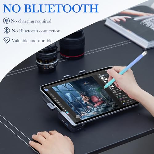 Stylet pour écran tactile 2 en 1, stylet capacitif, haute sensibilité, stylet universel pour toutes les tablettes/smartphones, compatible avec Android/iOS – Image 5