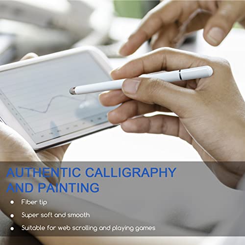Stylos pour écrans tactiles, Stylet capacitif Haute sensibilité, Capuchon de Couverture magnétique, Universel pour Apple/iPhone/iPad Pro/Mini/Air/Android/Microsoft et Autres écrans tactiles – Image 4