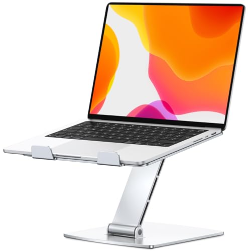 Support Ordinateur Portable, Support PC Portable Bureau Réglable en Aluminium, Refroidissement Rapide, Laptop Stand Pliable Ergonomique Lapdesks Compatible avec MacBook Air Pro (10-16") – Image 2