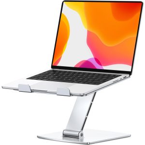 Support Ordinateur Portable, Support PC Portable Bureau Réglable en Aluminium, Refroidissement Rapide, Laptop Stand Pliable Ergonomique Lapdesks Compatible avec MacBook Air Pro (10-16")