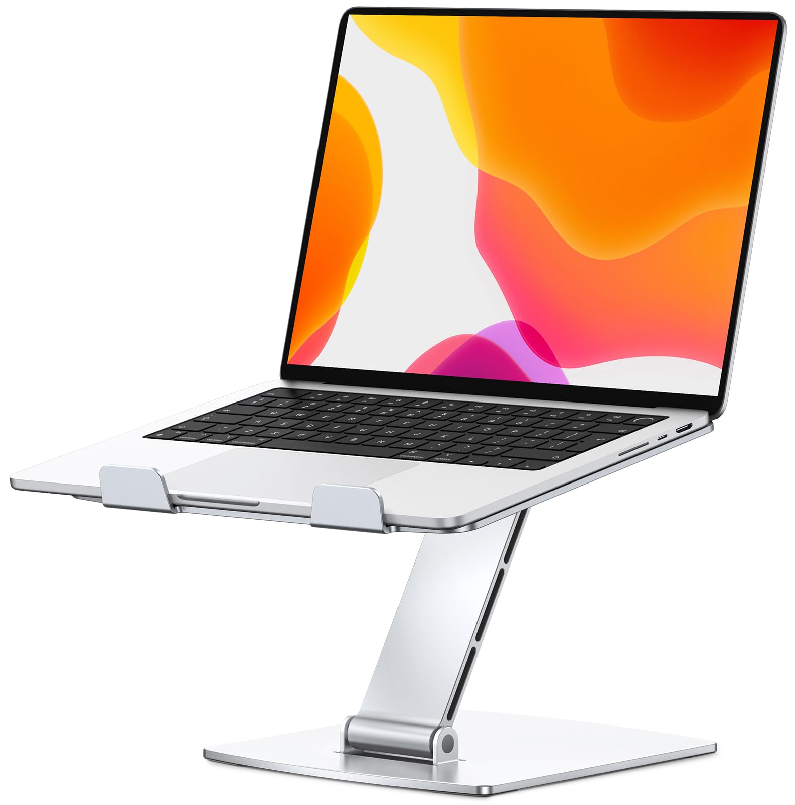 Support Ordinateur Portable, Support PC Portable Bureau Réglable en Aluminium, Refroidissement Rapide, Laptop Stand Pliable Ergonomique Lapdesks Compatible avec MacBook Air Pro (10-16")