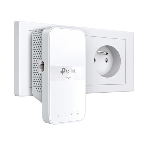 TP-Link TL-WPA7617 KIT Powerline WiFi AC 1200 Mbps - Powerline 1000 Mbps with Gigabit Ethernet Port and Integrated Socket, WiFi Powerline Box Kit of 2 - Ideal Solution to Enjoy Multi-TV Service – Image 5