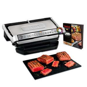 Tefal Optigrill+ XL, Grill intelligent, 9 programmes, Mode manuel, XL jusqu’à 8 personnes, GC722D16