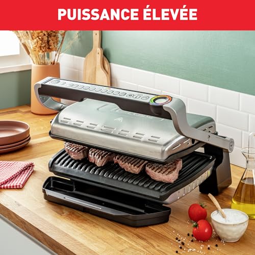 Tefal Optigrill+ XL, Grill intelligent, 9 programmes, Mode manuel, XL jusqu’à 8 personnes, GC722D16 – Image 7