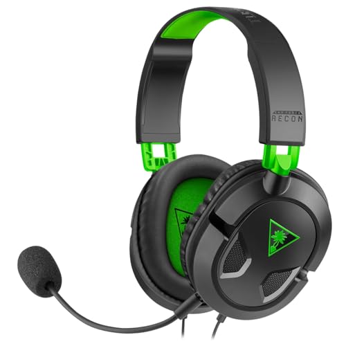 Turtle Beach Recon 50X Casque Gaming w/ 3.5mm Connexion pour Xbox Series X, Xbox Series S et Xbox One, PS5, PS4, PS4 Pro, PC et Appareils Mobiles avec prise 3,5 mm – Image 2
