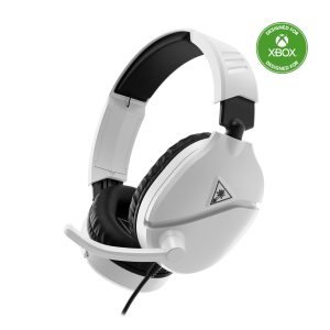 Turtle Beach Recon 70 Xbox Console Blanche Casque de gaming multiplateforme pour Xbox Series X, Xbox Series S et Xbox One, PS5, PS4, PS4 Pro, PC et Appareils Mobiles avec prise 3,5 mm
