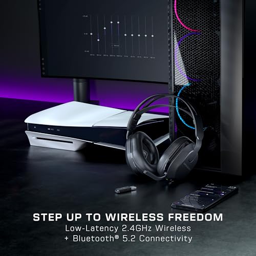 Turtle Beach Stealth 500 Noir Playstation Casque Gaming sans Fil w/ 40hr Batterie et Bluetooth pour PS5, PS4, PC and Mobile – Image 3