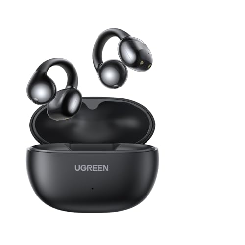 UGREEN Écouteurs Bluetooth sans Fil Sport HiTune S3 Écouteurs Clip Oreille Ouvert ENC DNN Antibruit Bluetooth 5.4 30H Autonomie USB C Charge Étanche à l'eau IPX5 pour Runing Cyclisme Noir – Image 2