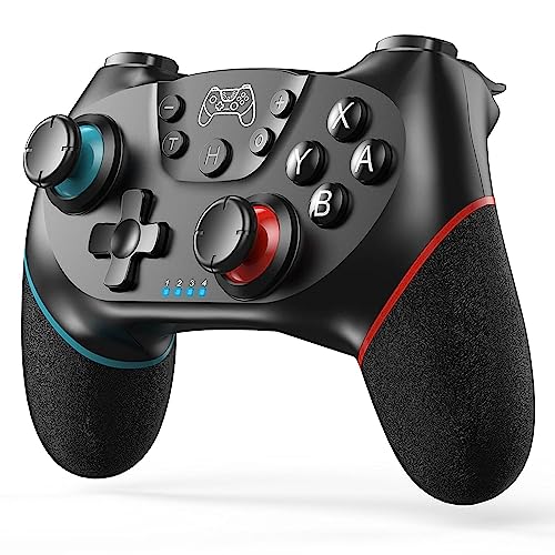 UPGRADE Manette pour Switch, Manettes sans Fil pour Switch/Switch 2/Switch Lite/Switch OLED, Manette pour Switch Pro avec ONE KEY WAKE UP/CAPTURE D'ÉCRAN/Turbo Adjustable/Vibration Réglable/ 6 Axes – Image 2