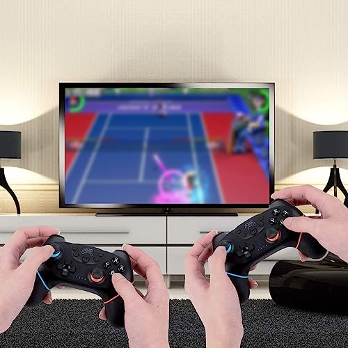 UPGRADE Manette pour Switch, Manettes sans Fil pour Switch/Switch 2/Switch Lite/Switch OLED, Manette pour Switch Pro avec ONE KEY WAKE UP/CAPTURE D'ÉCRAN/Turbo Adjustable/Vibration Réglable/ 6 Axes – Image 6