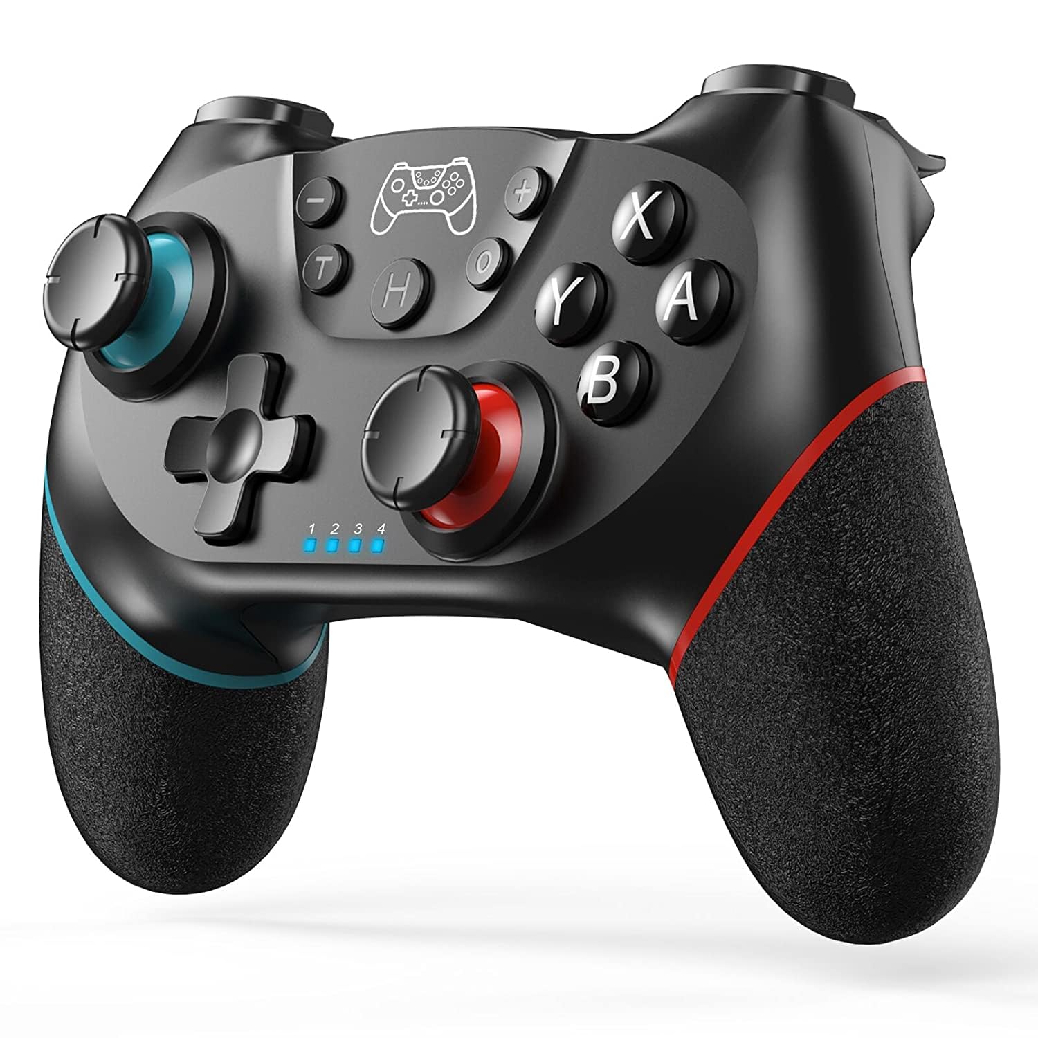UPGRADE Manette pour Switch, Manettes sans Fil pour Switch/Switch 2/Switch Lite/Switch OLED, Manette pour Switch Pro avec ONE KEY WAKE UP/CAPTURE D'ÉCRAN/Turbo Adjustable/Vibration Réglable/ 6 Axes