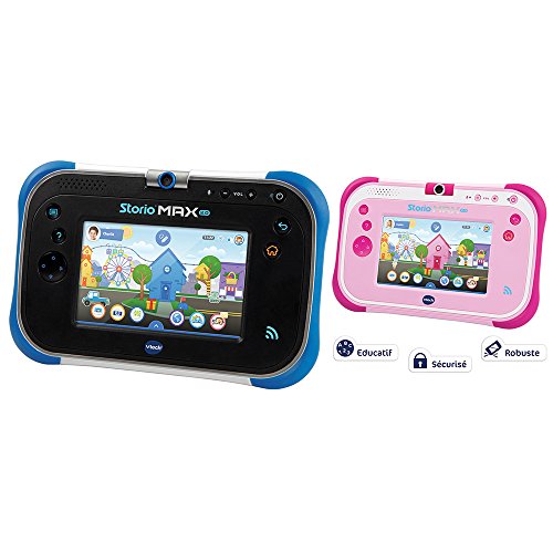 VTech - Storio Max 2.0 Rose, Tablette Enfants Tactile, Éducative et Sécurisée avec Écran Couleur 5 Pouces, WiFi, Android, Appareil Photo, Cadeau Enfant de 3 Ans à 11 Ans - Contenu en Français – Image 5