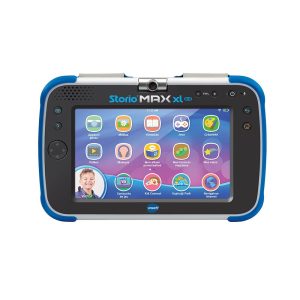 VTech - Storio Max XL 2.0 Bleue, Tablette Enfants Tactile, Éducative et Sécurisée avec Grand Écran Couleur, WiFi, Android, Appareil Photo, Cadeau Enfant de 3 Ans à 11 Ans - Contenu en Français