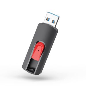 Vansuny Clé USB 128Go USB 3.0 - Mémoire Flash avec Design Rétractable Protégé (Lecture 110MB/s, Écriture 30MB/s) - Compacte et Compatible avec PC, Mac, TV, Voiture (Rouge)