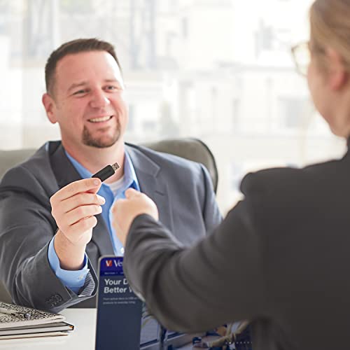 Verbatim Clé USB PinStripe 64Go I USB 2.0 I Memory Stick USB I pour laptop ordinateur portable ultrabook TV autoradio I Stick USB 2.0 I Clé USB avec mécanisme poussoir I noir – Image 7