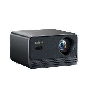 Videoprojecteur 4K【App Intégrée/Auto Focus/Keystone】 1080P FHD Projecteur Video 1300 ANSI, avec HDMI eARC, WiFi6, Bluetooth, Dolby Audio, Lisowod Retroprojecteur Portable pour Home Cinéma