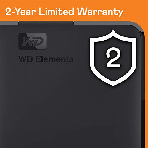 WD 1.5 To Elements Disque dur portable externe - USB 3.0, Plug-and- play, formaté pour Windows, USB 3.0, Noir – Image 3