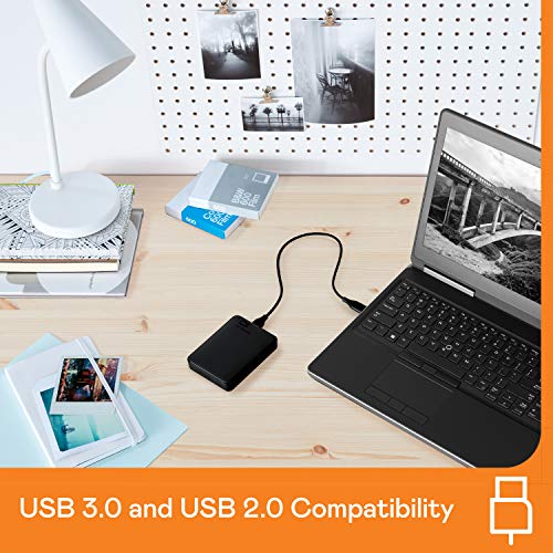 WD 1.5 To Elements Disque dur portable externe - USB 3.0, Plug-and- play, formaté pour Windows, USB 3.0, Noir – Image 6