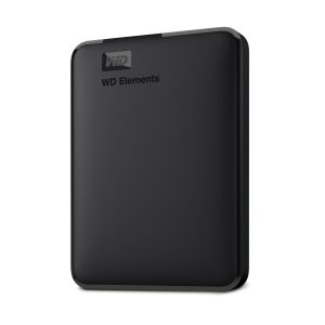 WD 2 To Elements disque dur portable externe, USB 3.0, Plug-and- play, formaté pour Windows, Noir