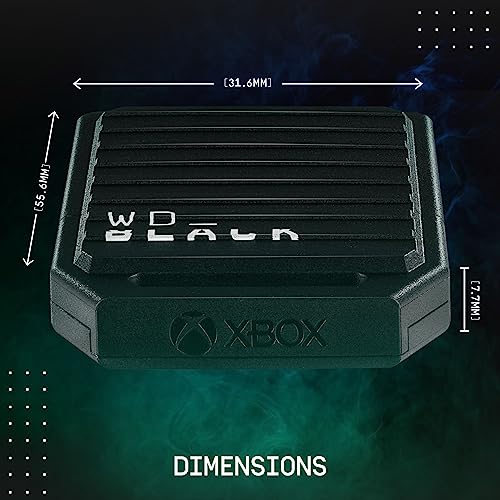 WD_BLACK C50 1 To Carte d'extension Xbox, sous licence officielle pour votre Xbox Series X|S, Xbox Velocity Architecture, Prête à l'emploi, Quick Resume, 1 mois au Xbox Game Pass Ultimate inclus – Image 3