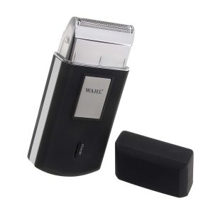 Wahl Mobile Shaver – Rasoir Électrique sans Fil avec Étui de Voyage – Grille Flexible pour un Rasage Très de Près