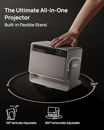 XGIMI Horizon S Max, vidéoprojecteur 4K, IMAX Enhanced, Dolby Vision, 3100 Lumens ISO, 110% BT.2020, Rotation à 135°, Adaptation Intelligente de l'écran, 2 x Haut-Parleur Harman Kardon 12W – Image 7