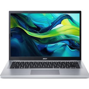 acer Aspire 14 AG14-22P-R909, Ordinateur Portable 14" WUXGA IPS 60 Hz (AMD Ryzen 5-7520U, RAM 16 Go, SSD 512 Go, AMD Radeon Graphics, Windows 11 Home), Argent, Clavier Français AZERTY