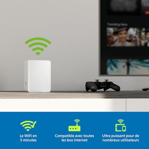 devolo WiFi 6 Repeater 5400 Repeteur WiFi - jusqu'à 5.400 Mbits/s, WiFi Mesh, Amplificateur WiFi puissant, 2x Ports Ethernet Gigabit, wifi extender, blanc – Image 5